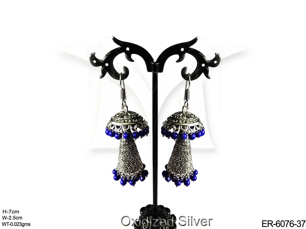 Jhumki Conical Antique Earrings